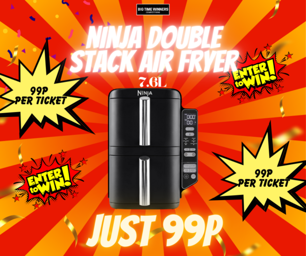 NINJA DUAL STACK 7.6L AIRFRYER